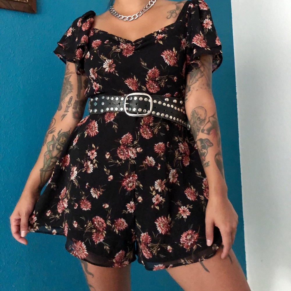 Urban Outfitters floral romper